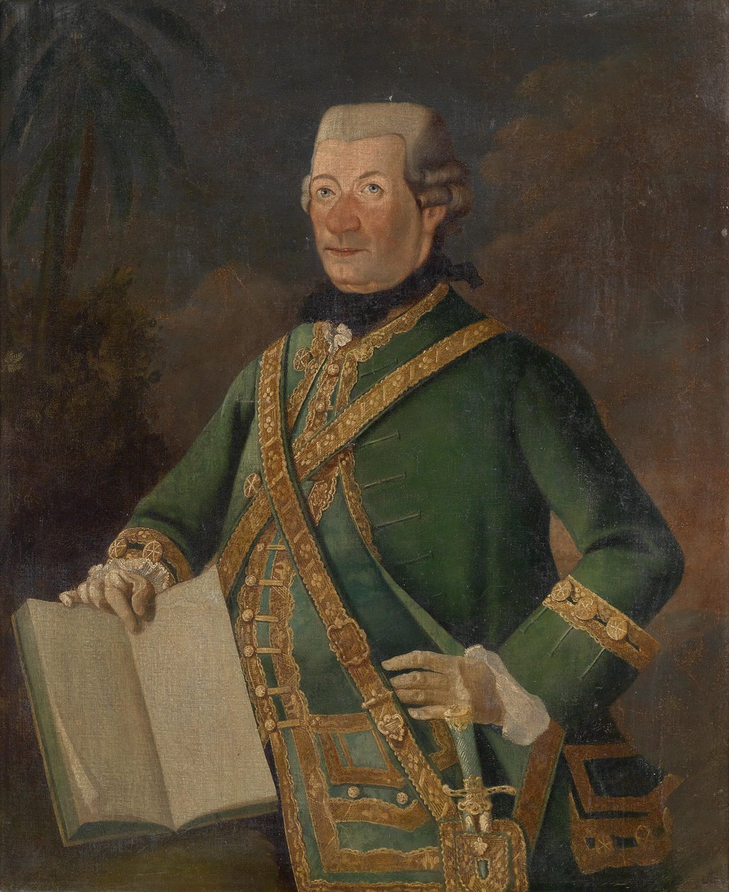 Retrato de un caballero de Unbekannt Unbekannt