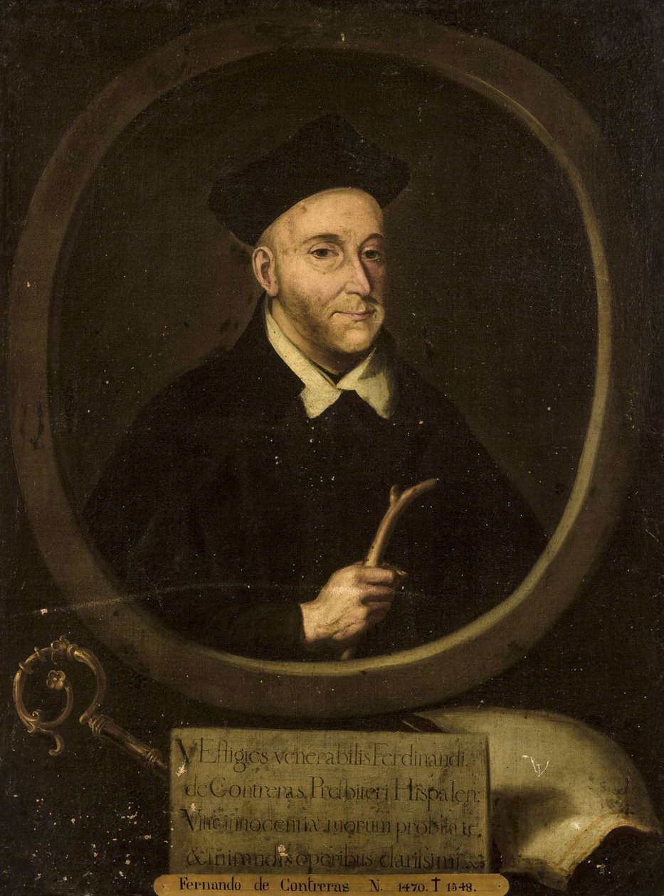 Retrato del Venerable Padre Fernando Contreras de Unbekannt Unbekannt