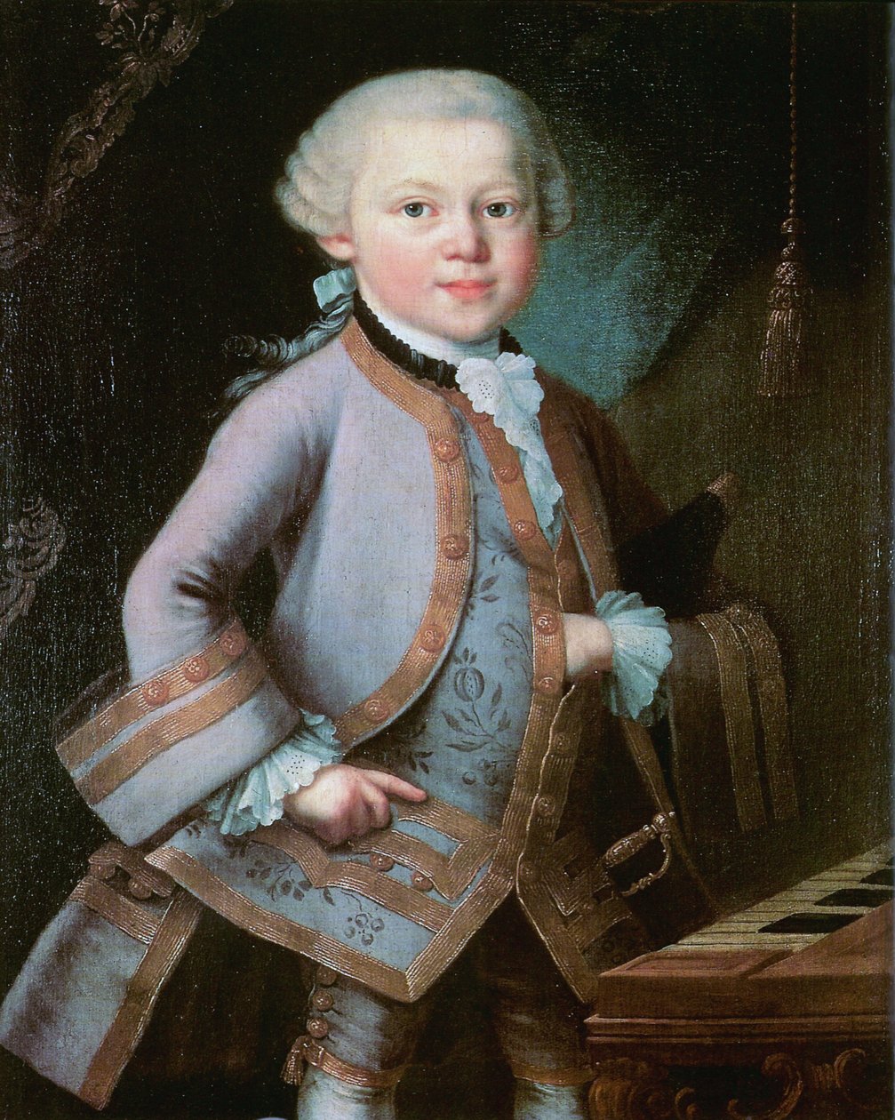 El niño Mozart de Unbekannt Unbekannt