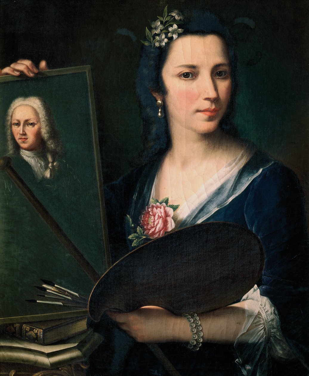 Autorretrato de Violante Siries Cerroti de Unbekannt Unbekannt