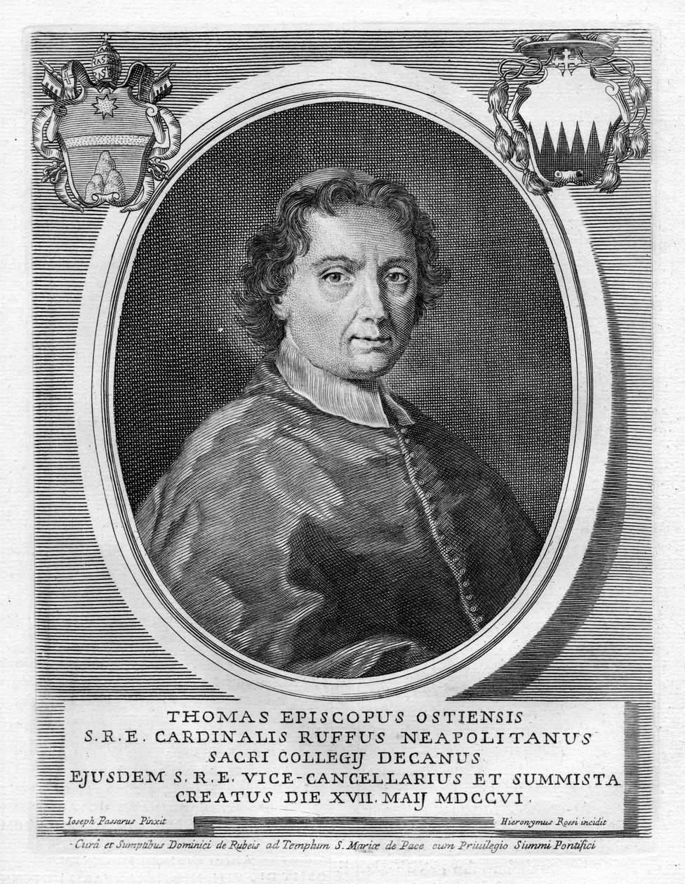 Retrato grabado de Unbekannt Unbekannt