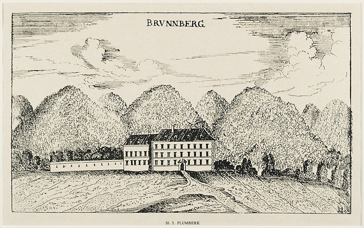 Palacio Brunnberg (Plumberk), ubicado en el lugar o junto al actual palacio Novo Celje de Unbekannt Unbekannt