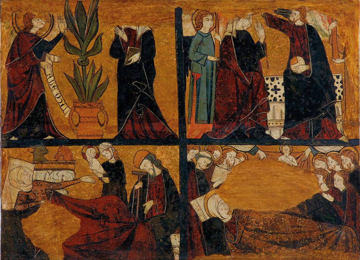 Anunciación, Natividad, Dormición y Coronación de la Virgen de Unbekannt Unbekannt