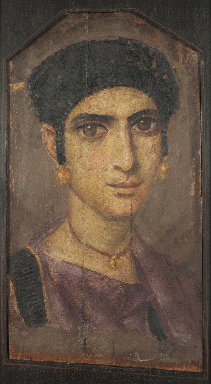 Retrato de una joven dama de Unbekannt Unbekannt