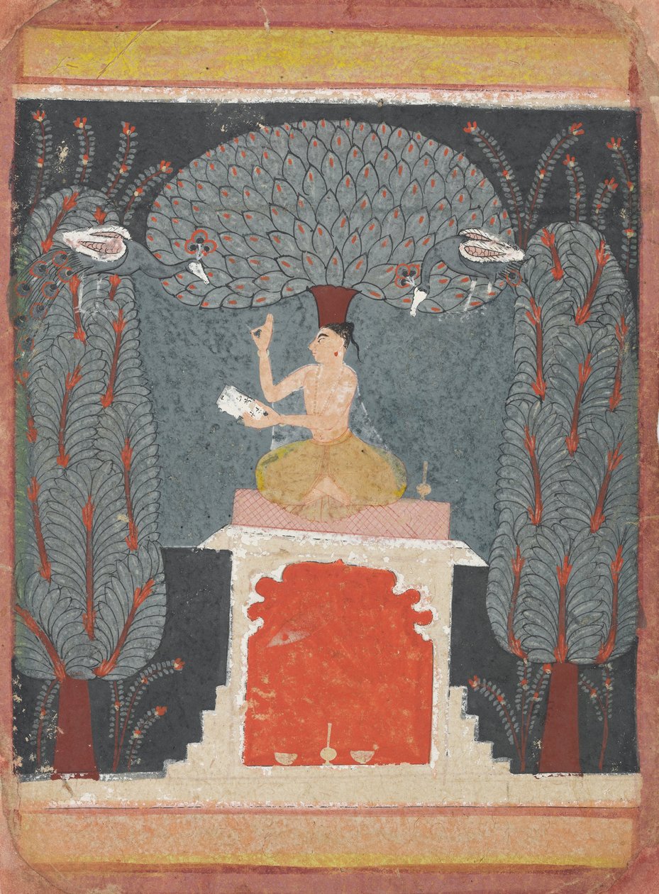 Bangal ragini de una serie de Ragamala de Unbekannt Unbekannt