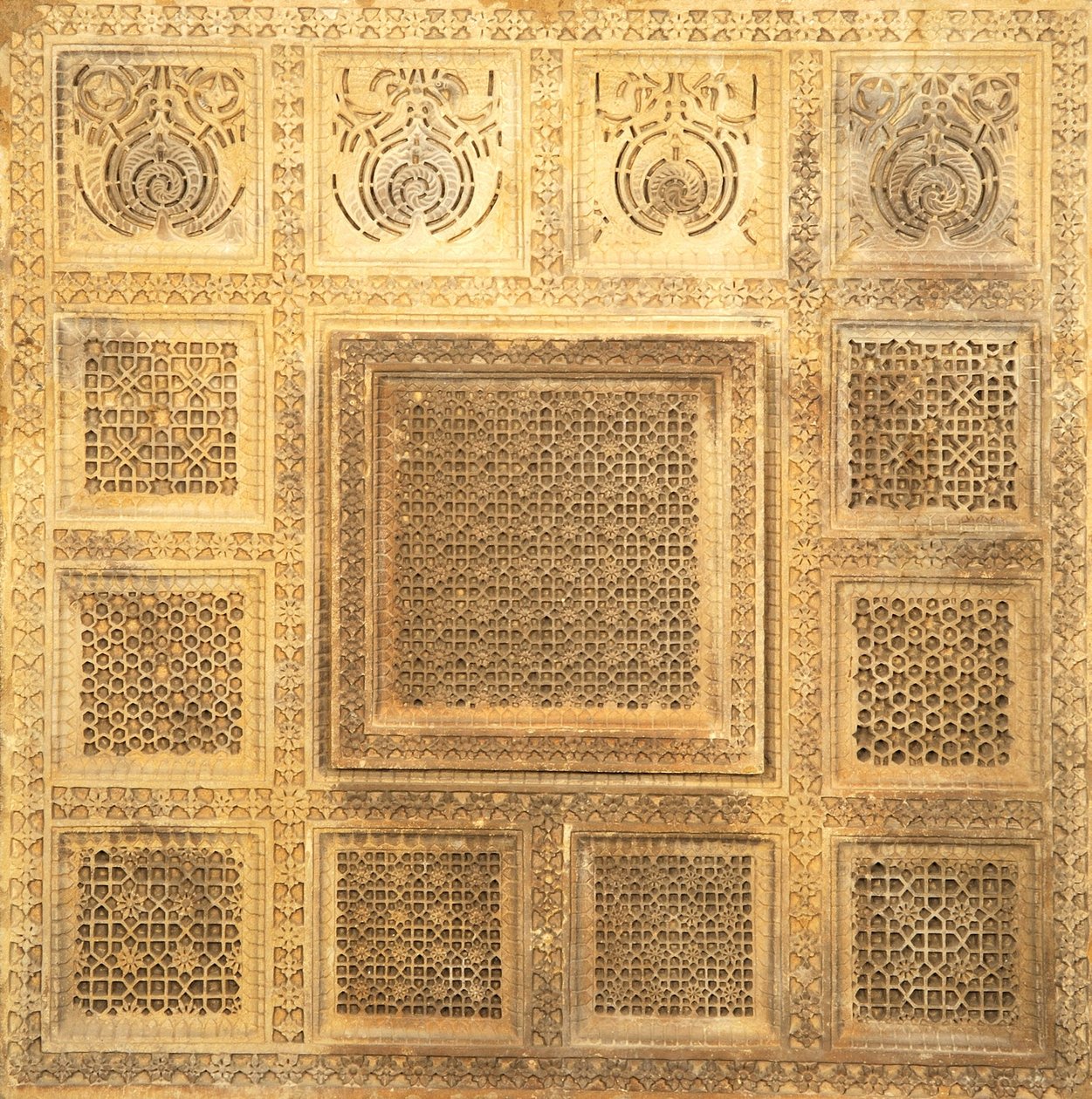 Panel de arenisca tallada de Unbekannt Unbekannt