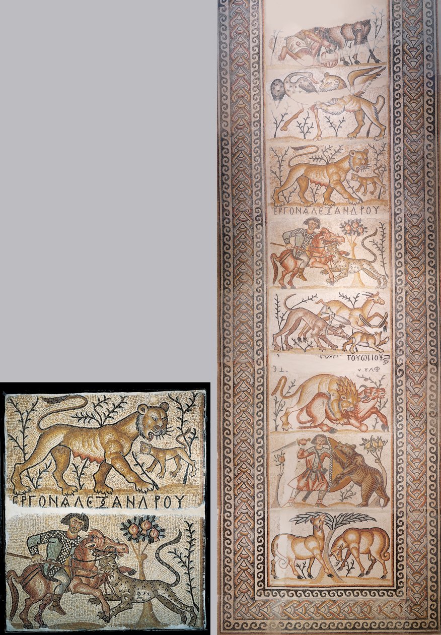 Mosaico del pasillo de la iglesia de Unbekannt Unbekannt