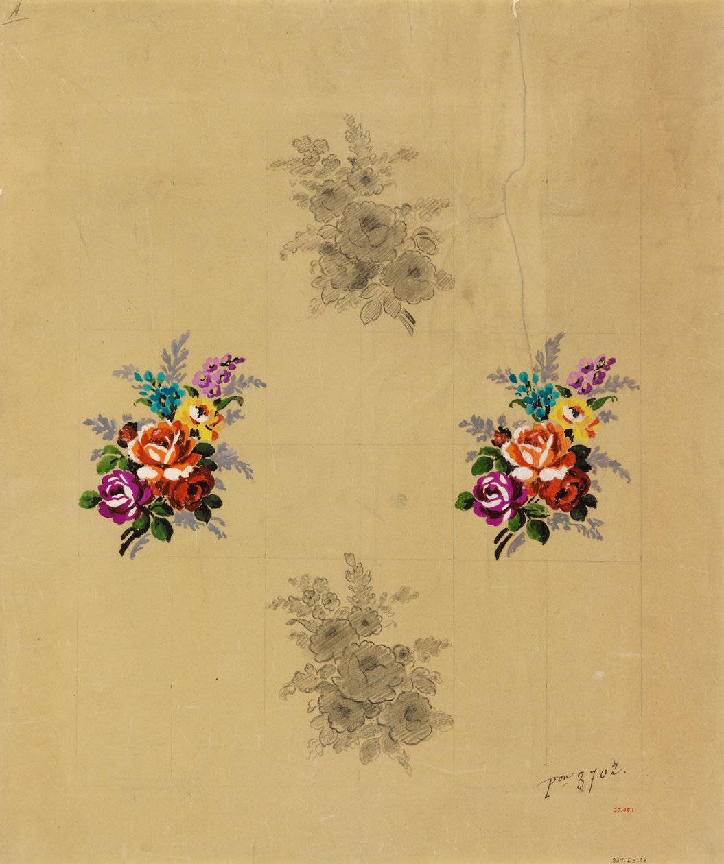 Diseño para textil tejido de Unbekannt Unbekannt