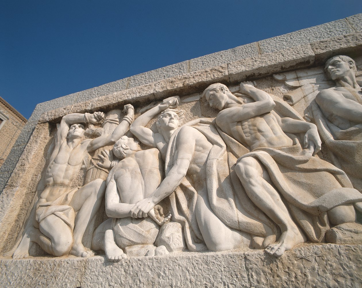(detalle) del Monumento a la Victoria por Juan de Ávalos de Unbekannt Unbekannt