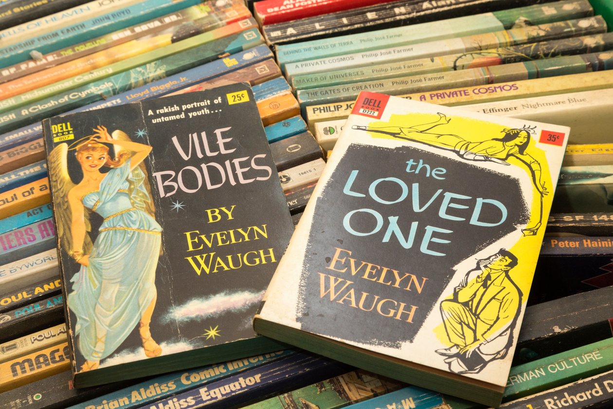 Primeras portadas de libros de bolsillo de Evelyn Waugh de Unbekannt Unbekannt
