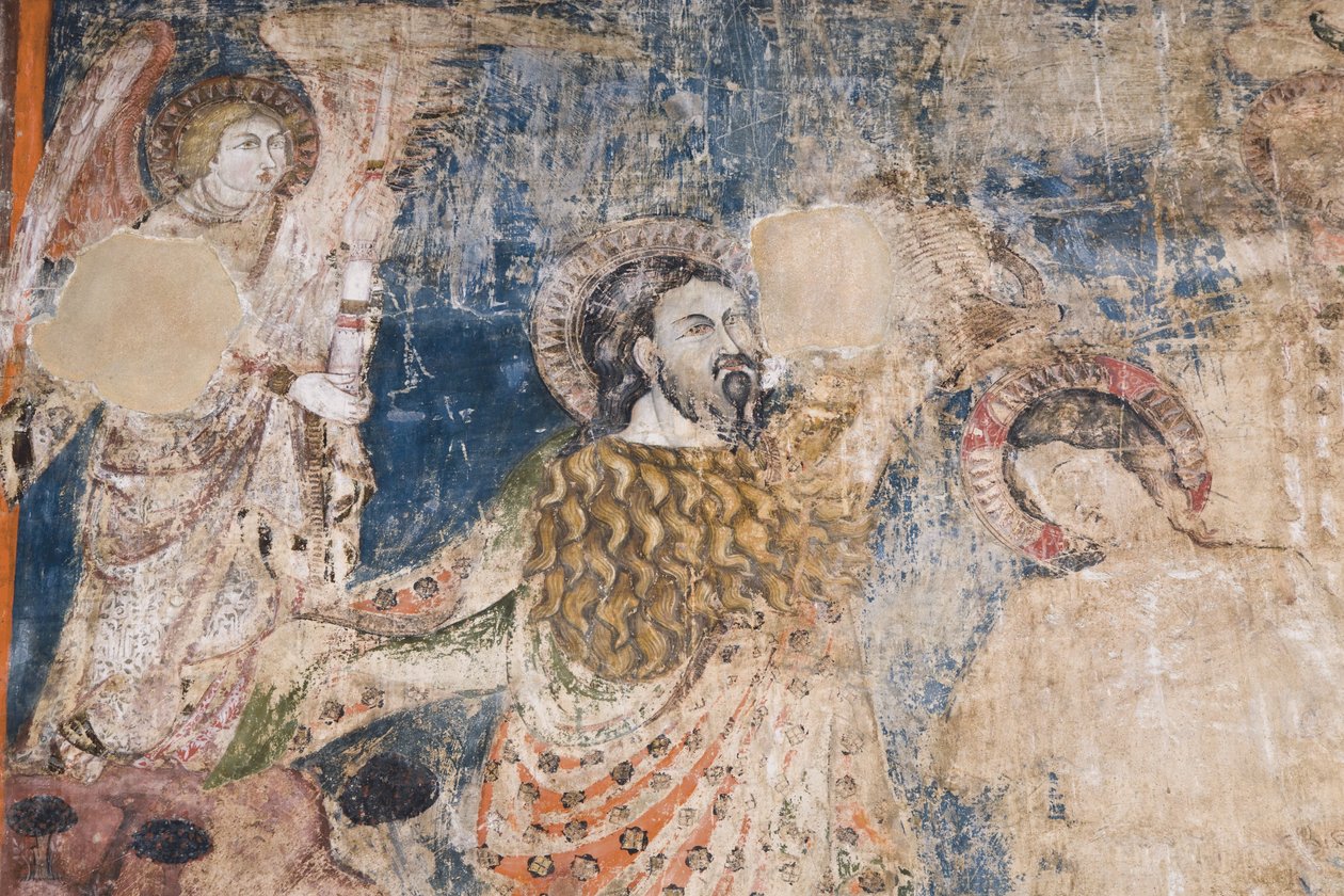Fresco en la catedral (detalle) de Unbekannt Unbekannt