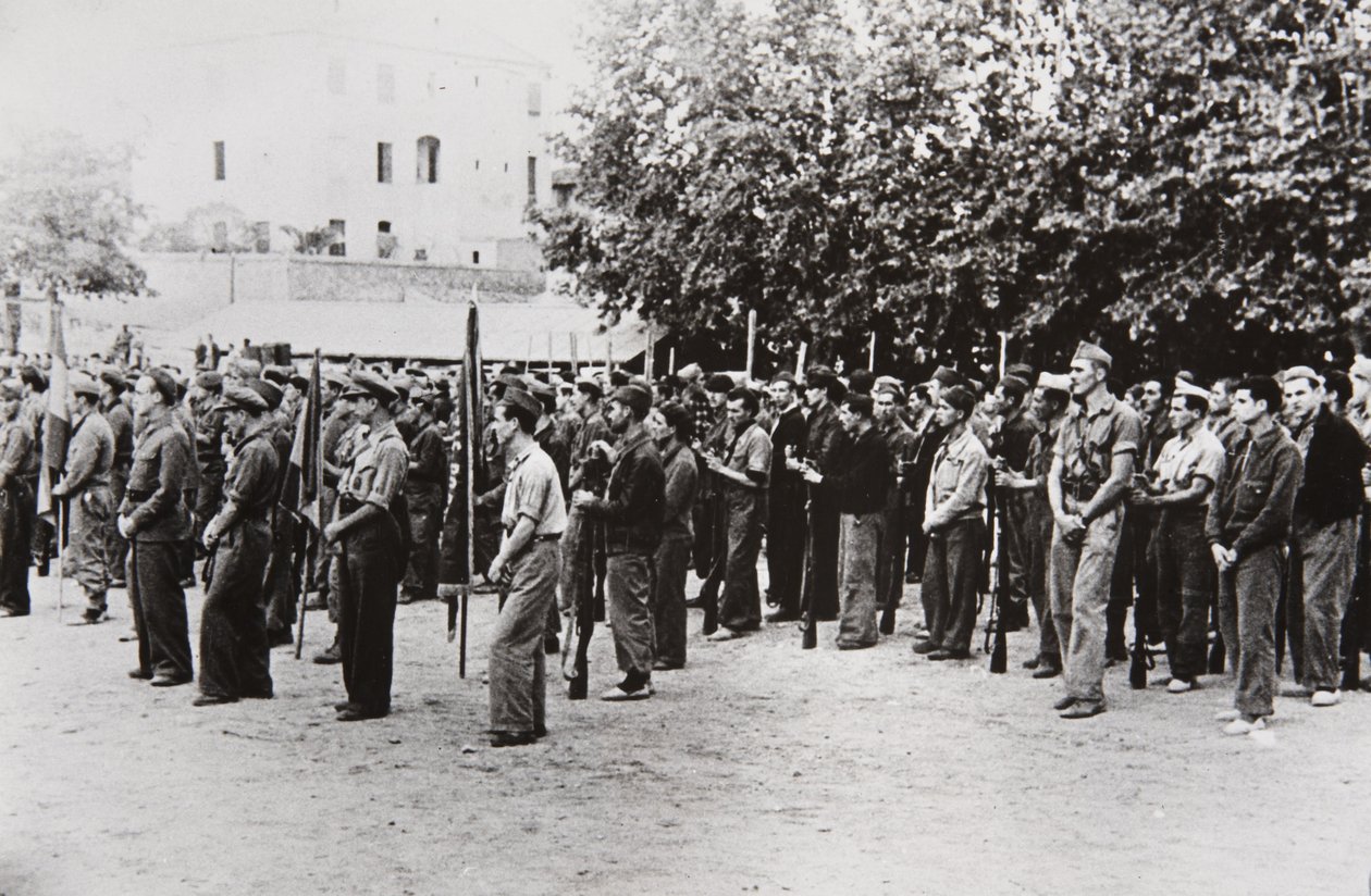 La Brigada Internacional Lealista se disuelve, Tortosa de Unbekannt Unbekannt