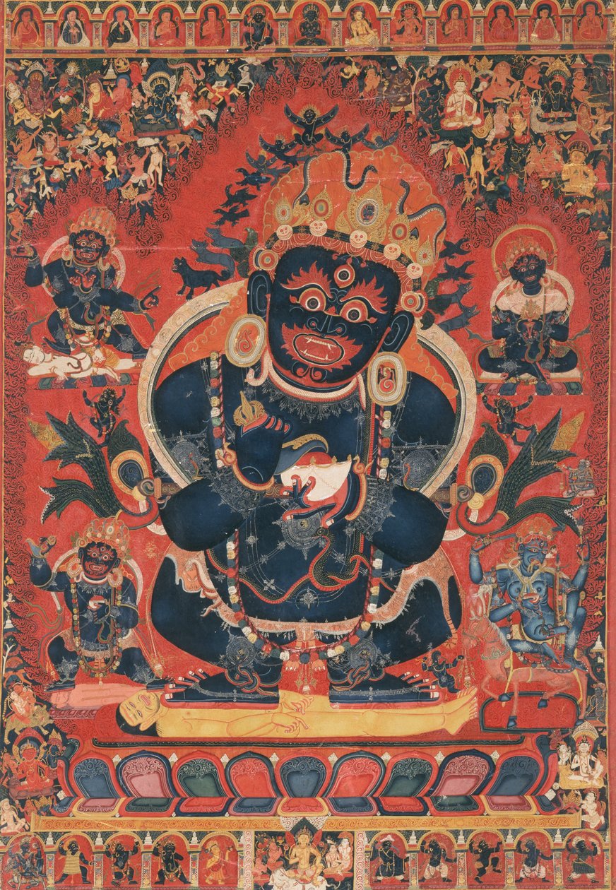 Mahakala, protector de la tienda de Unbekannt Unbekannt