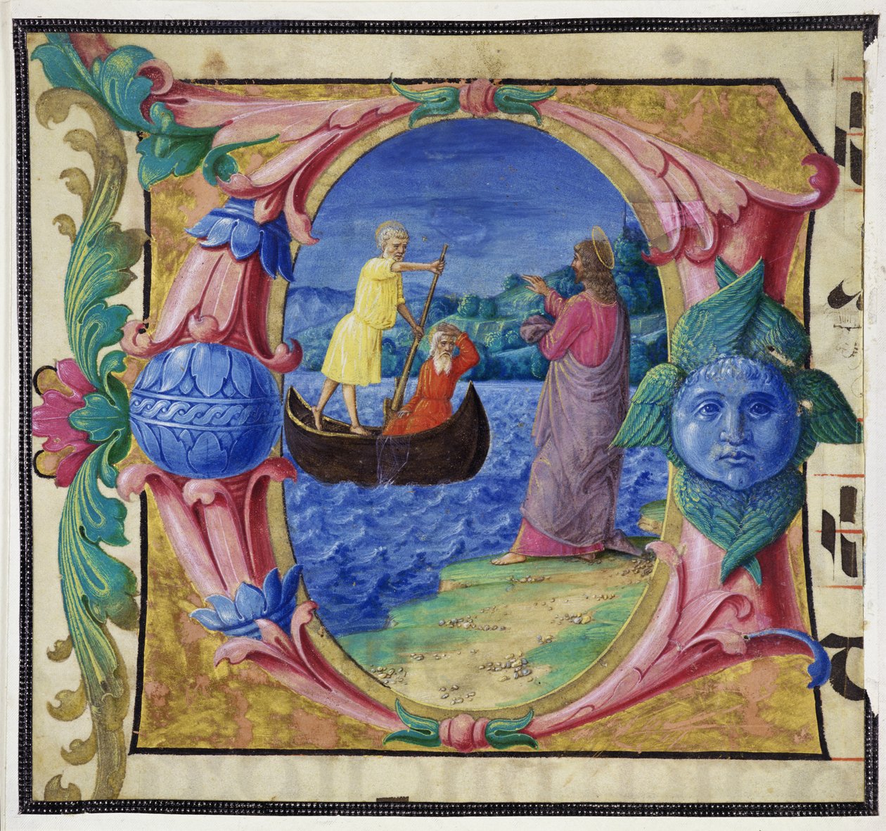 Marlay cortando It.66 La llamada de San Pedro y San Andrés, c.1480 de Unbekannt Unbekannt