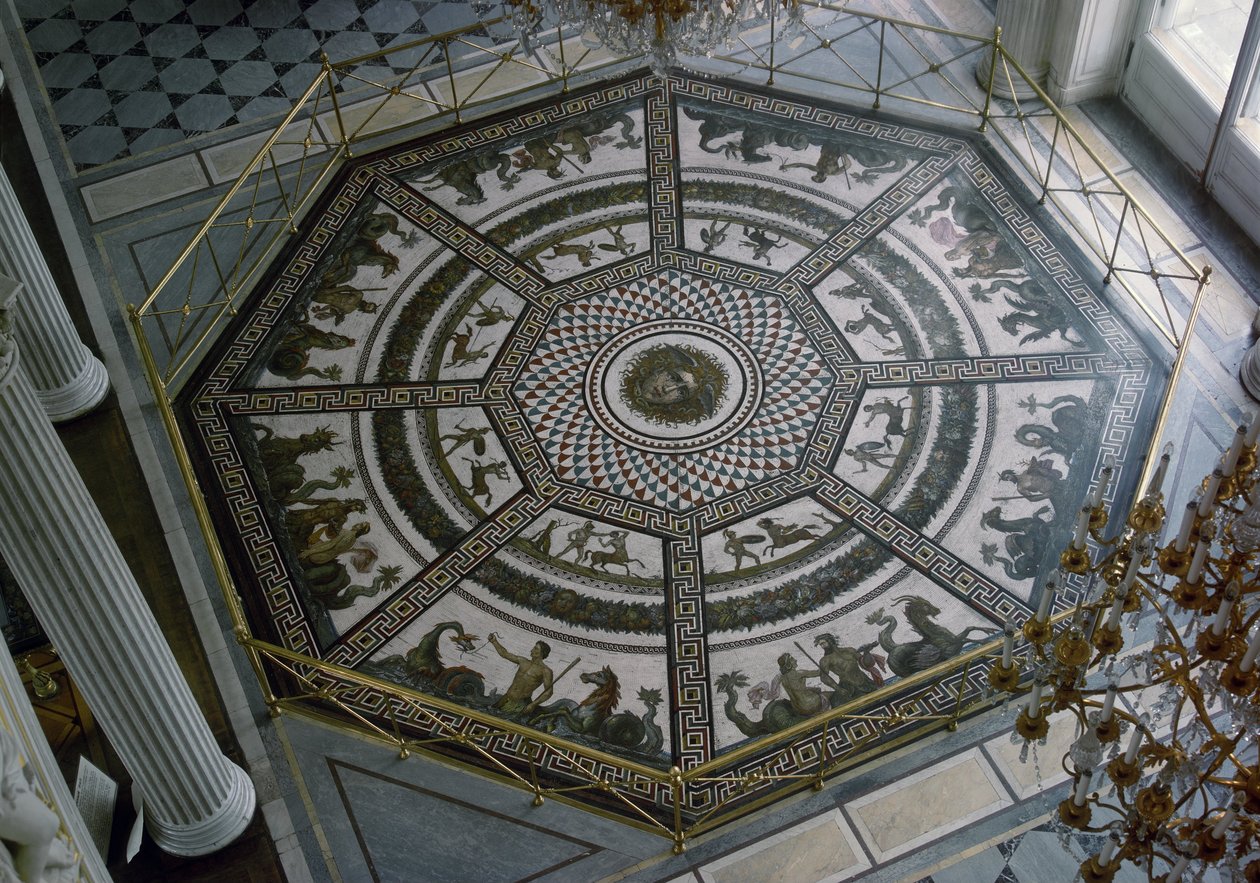 Piso de mosaico de Unbekannt Unbekannt