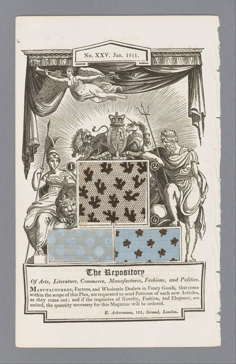 Página de Ackermanns Repository of the Arts, Science etc. de Unbekannt Unbekannt