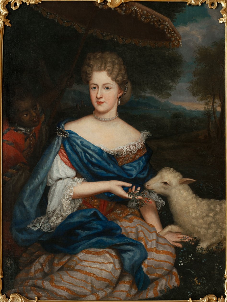 Retrato de María Carolina de Bouillon de Unbekannt Unbekannt