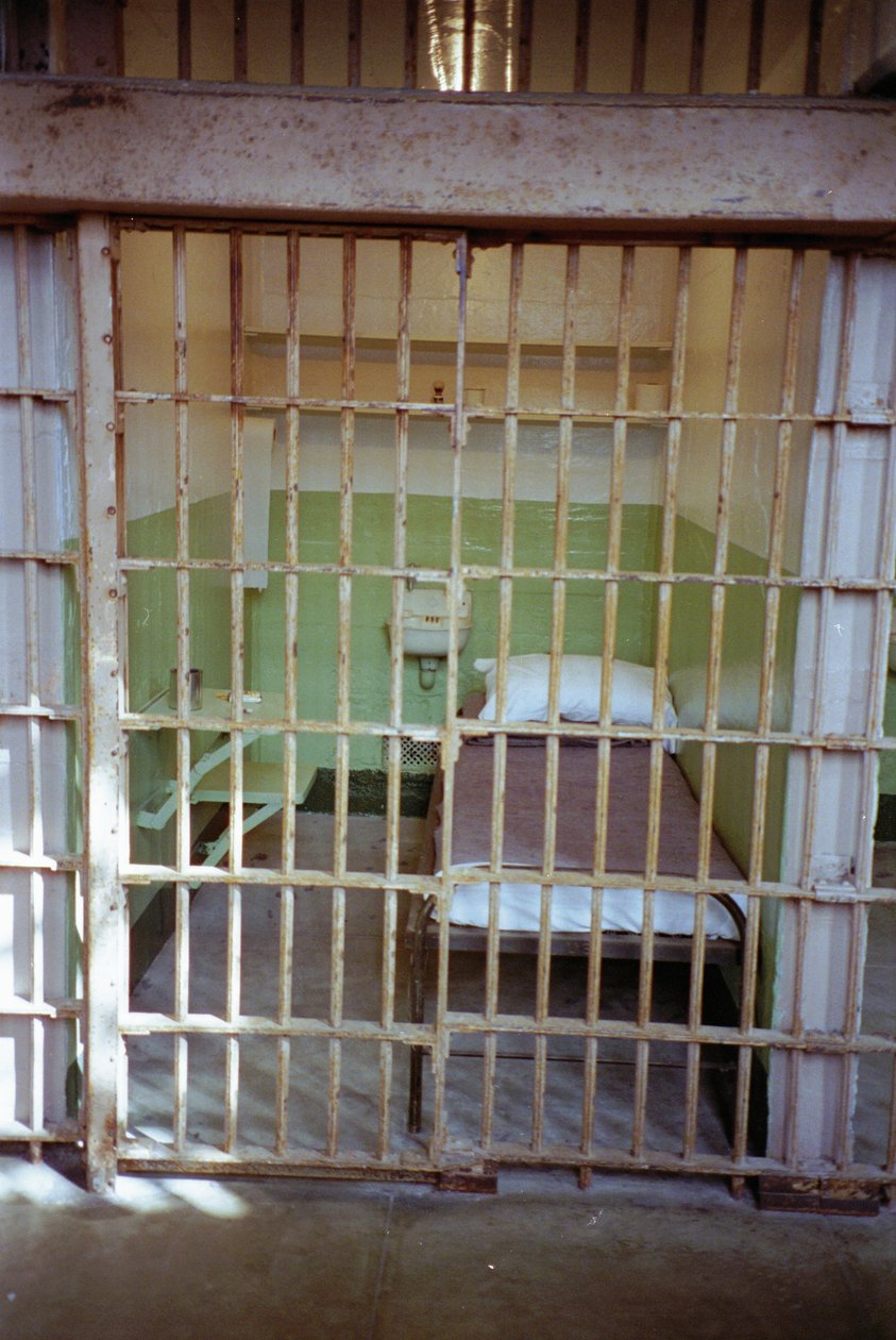 Celda de prisión en Alcatraz, 1994 de Unbekannt Unbekannt