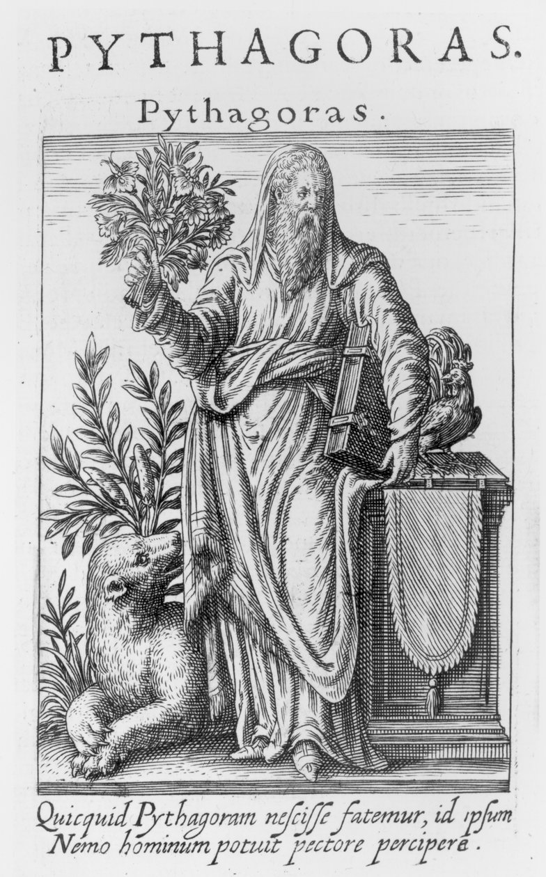 Pitágoras (c.580-c.500 a.C.) de Unbekannt Unbekannt