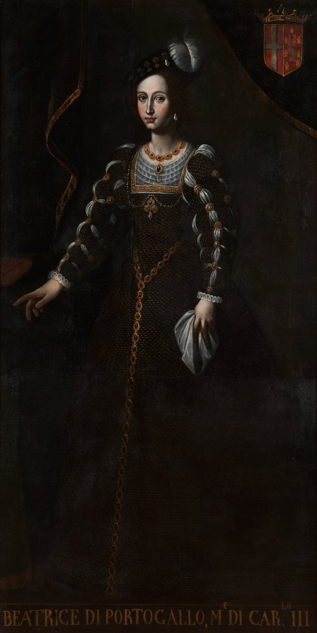 Retrato de Beatriz de Braganza de Unbekannt Unbekannt