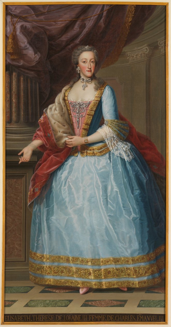 Retrato de Elisabetta di Lorena de Unbekannt Unbekannt