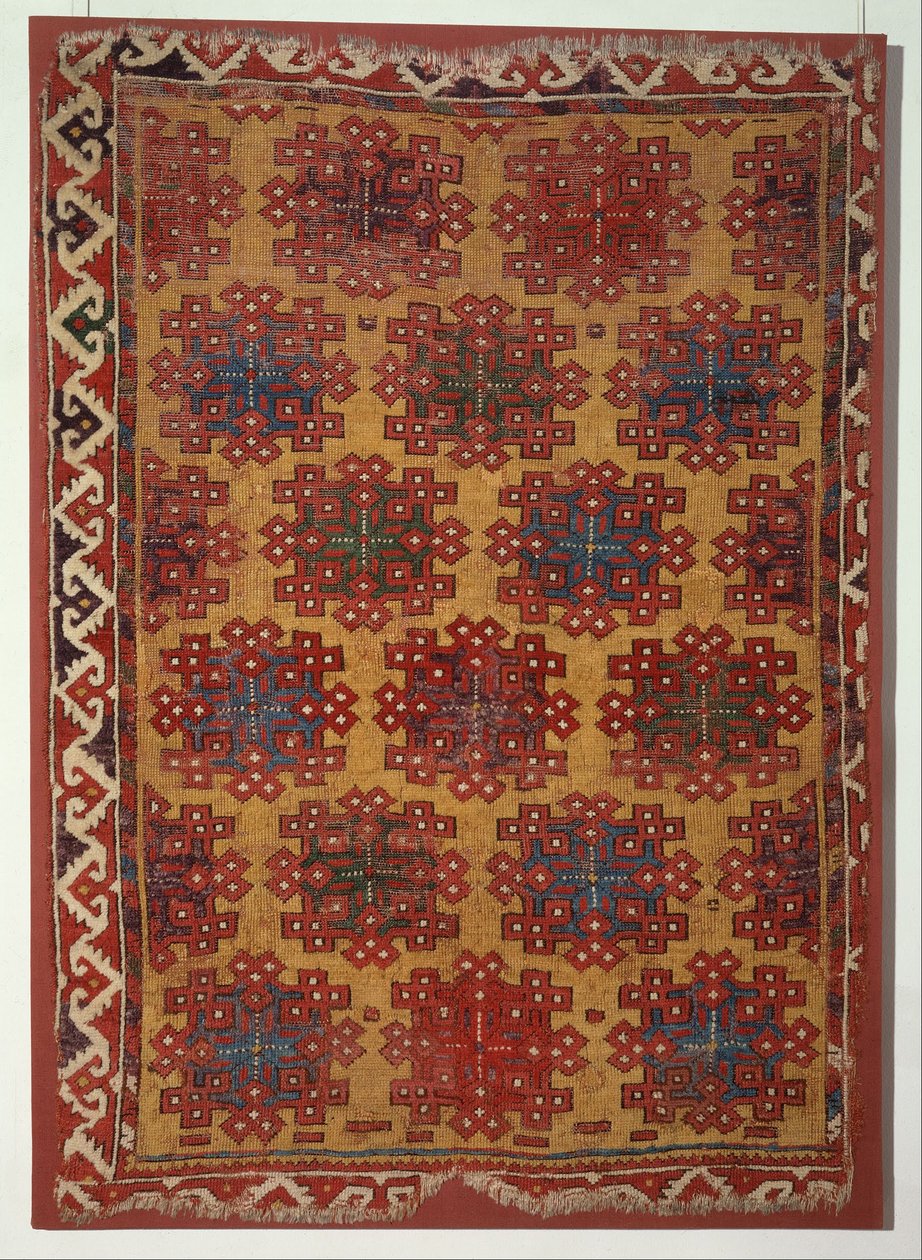 Alfombra con rosetones entrelazados de Unbekannt Unbekannt