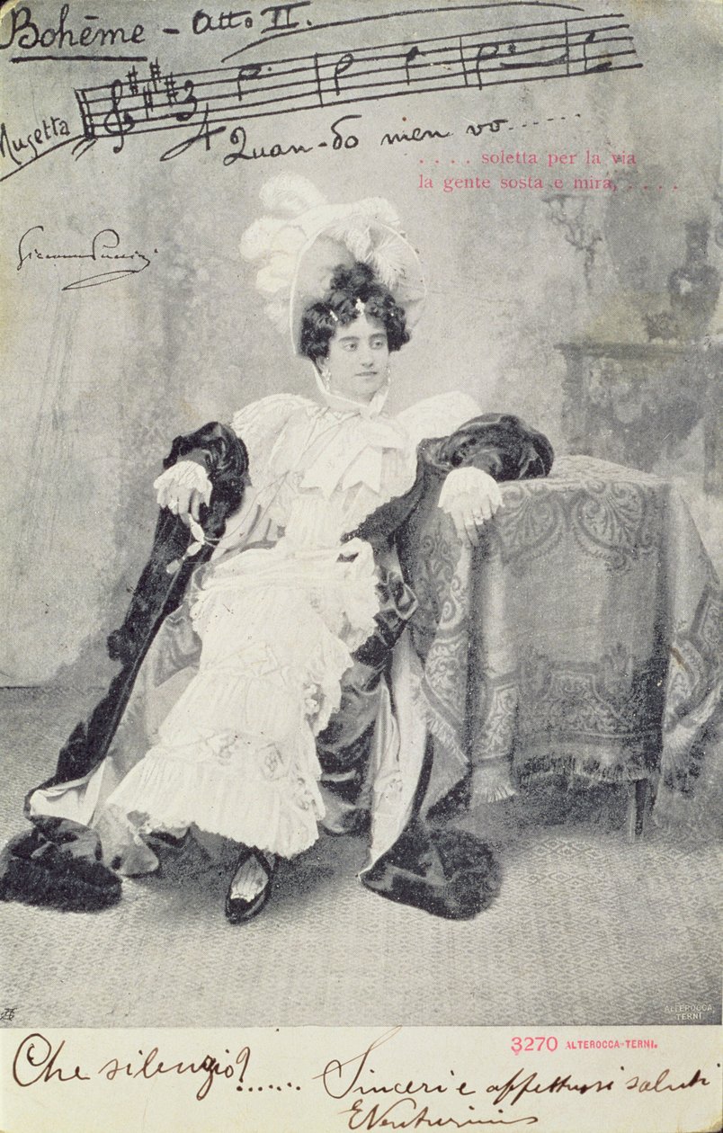 Escena del Acto II de la ópera 