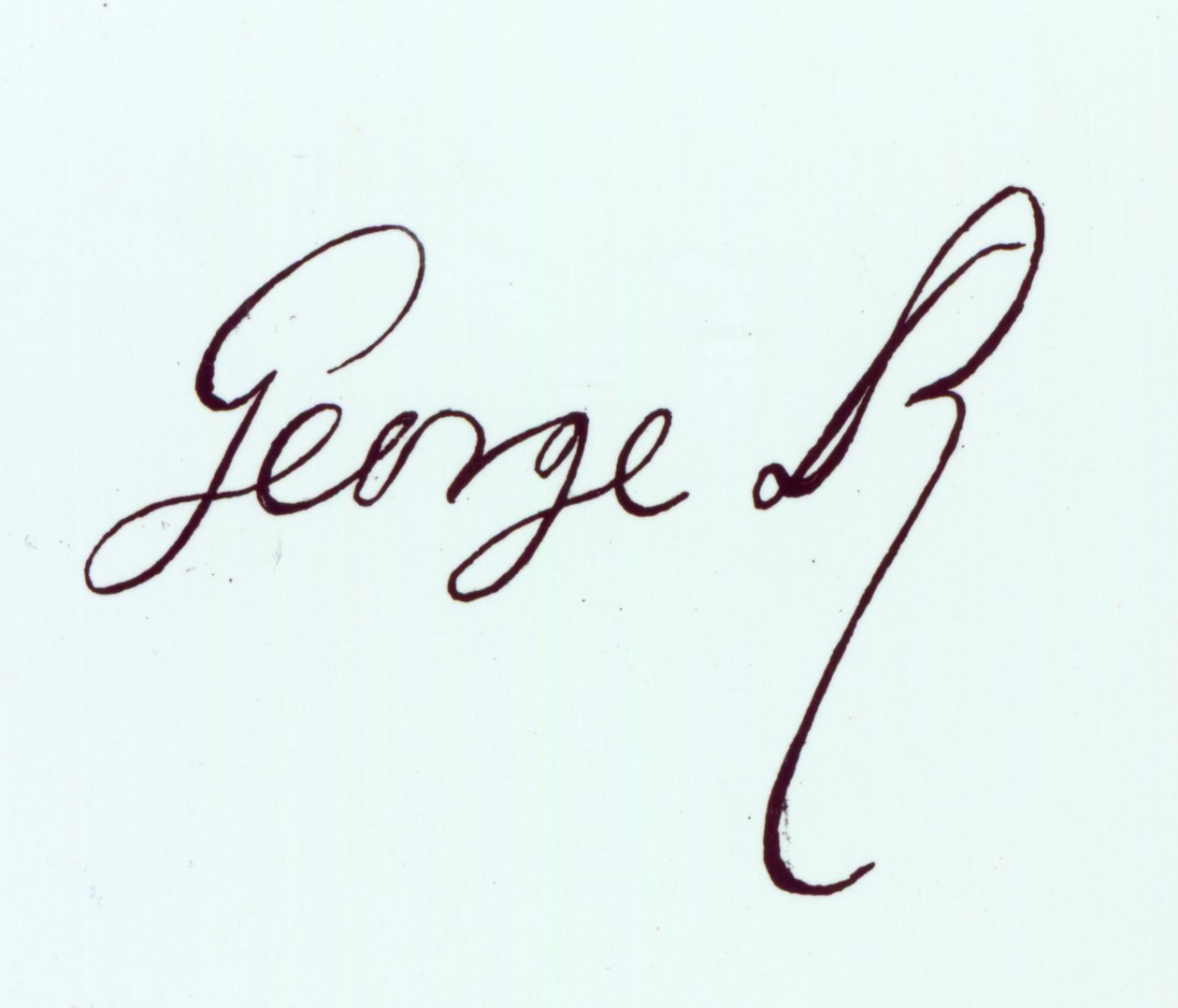 Firma de Jorge II de Unbekannt Unbekannt