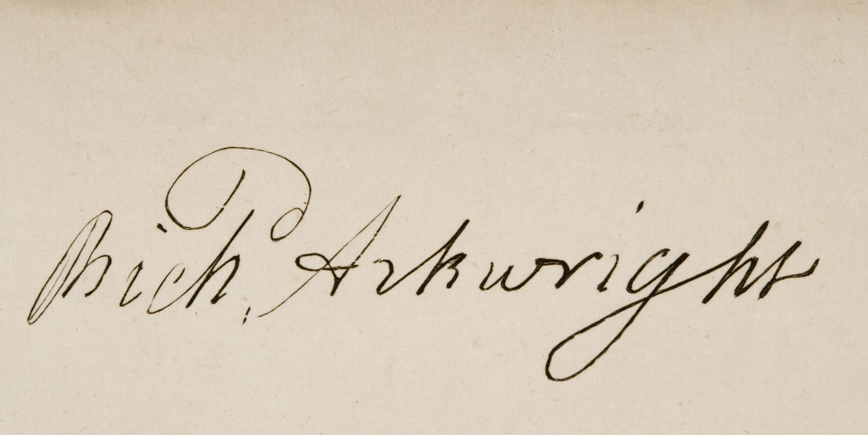 Firma de Sir Richard Arkwright (1732-93) de Unbekannt Unbekannt