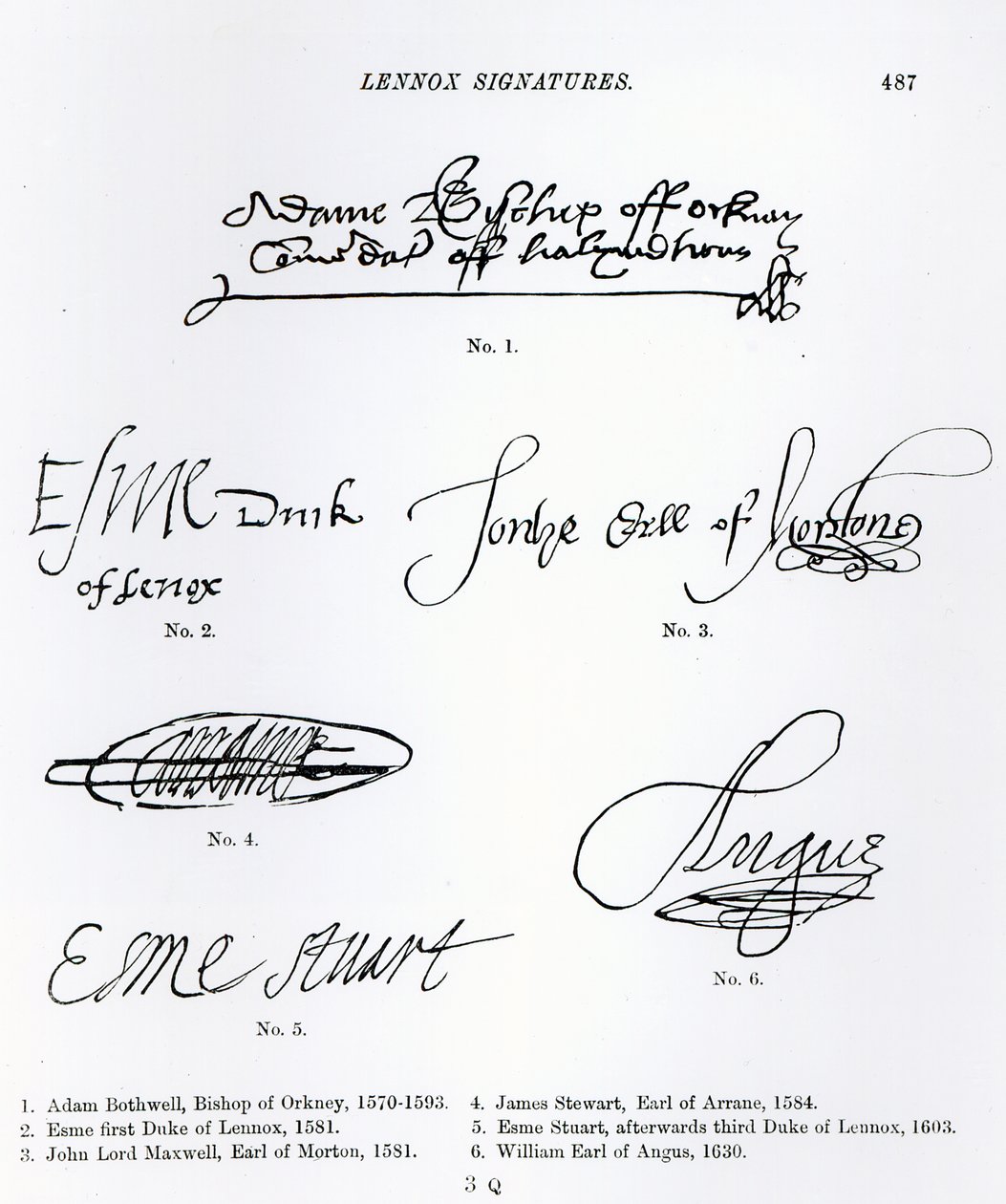 Firmas de clérigos y aristocracia escocesa de los siglos XVI y XVII de Unbekannt Unbekannt