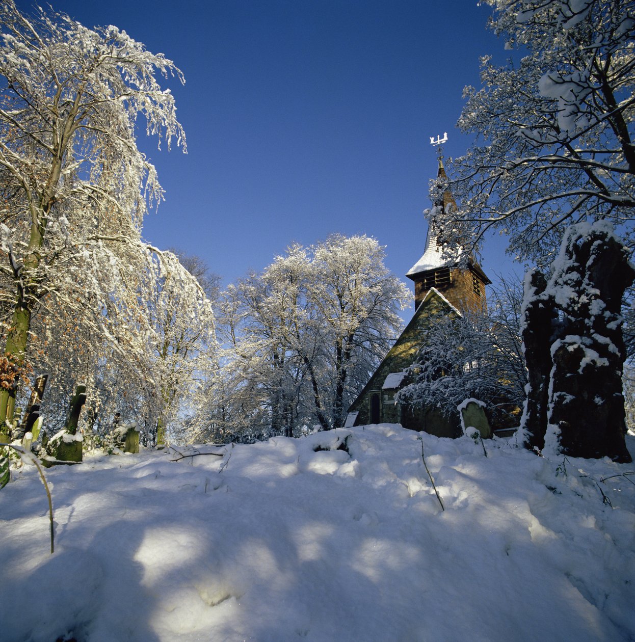 Iglesia de San Pedro en la nieve, Thundersley, Essex de Unbekannt Unbekannt