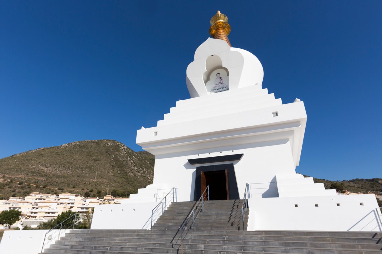 Estupa, Benalmádena Pueblo, España de Unbekannt Unbekannt