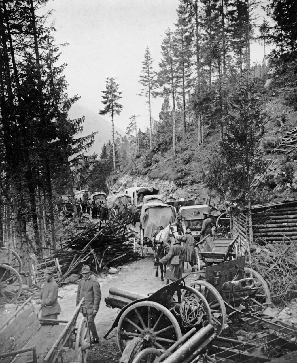Carros de suministro en Italia durante la Primera Guerra Mundial de Unbekannt Unbekannt