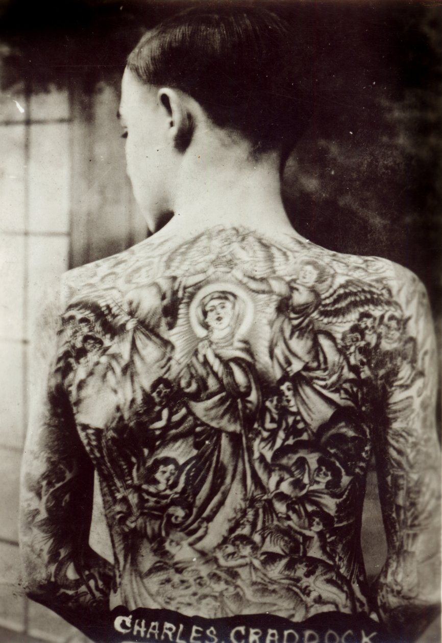 Hombre tatuado, 1921 de Unbekannt Unbekannt