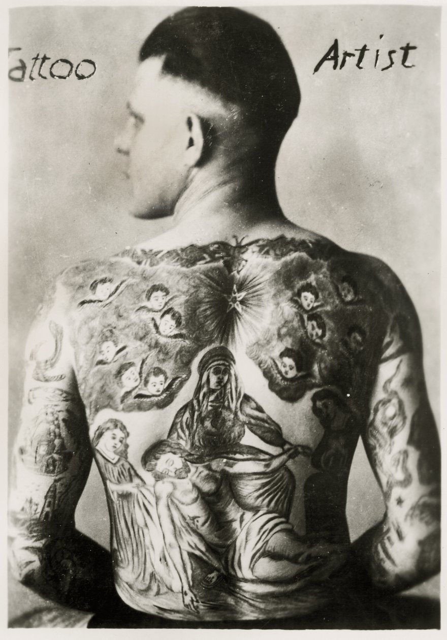 Hombre Tatuado, Nueva York de Unbekannt Unbekannt