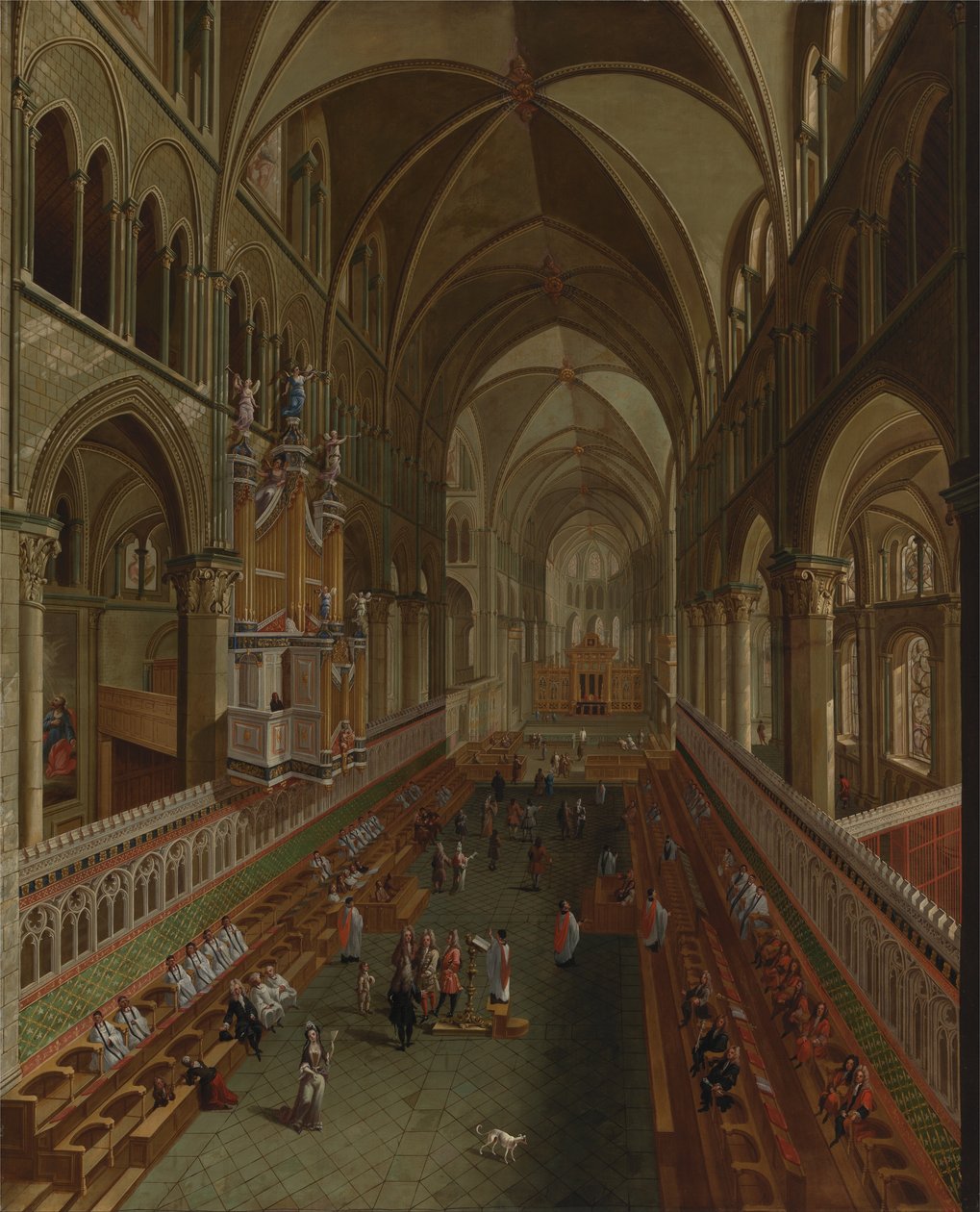 El coro, Catedral de Canterbury de Unbekannt Unbekannt