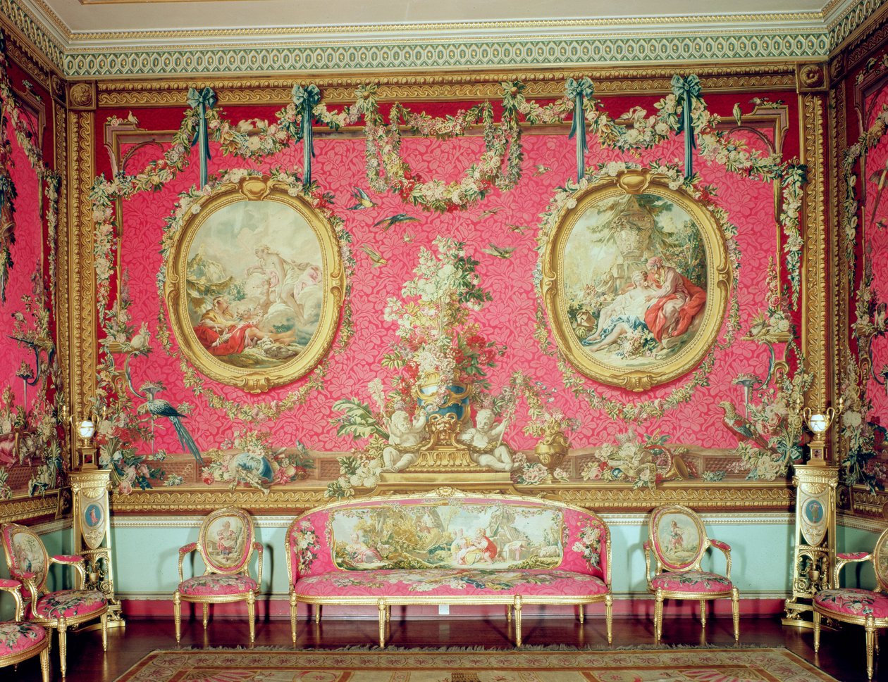 La Sala de Tapices, c.1763 de Unbekannt Unbekannt