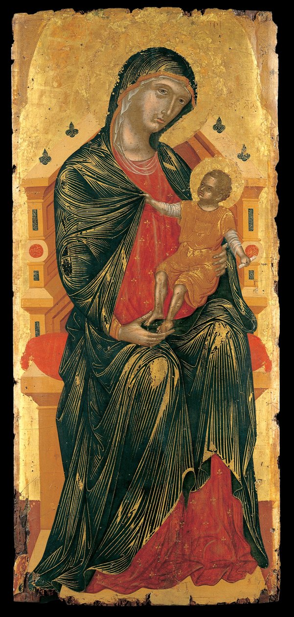 La Virgen y el Niño de Unbekannt Unbekannt