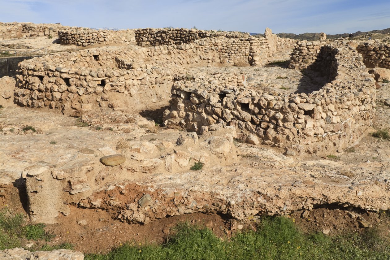 La puerta principal y barbacana de la ciudad, Los Millares, cerca de Santa Fe Mondujar de Unbekannt Unbekannt