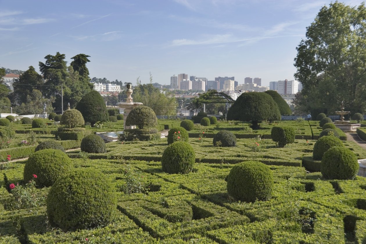 Los jardines del palacio de Unbekannt Unbekannt