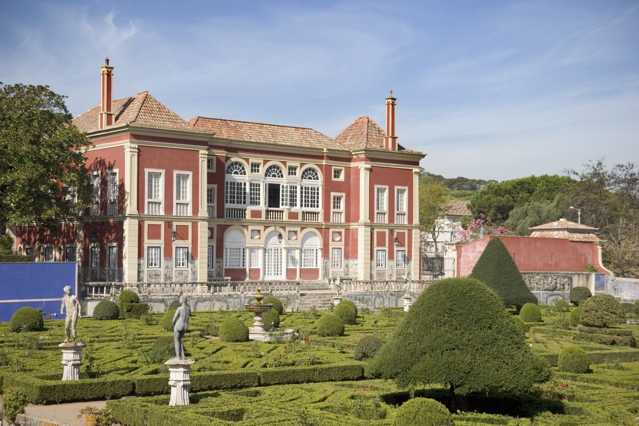 El palacio visto desde los jardines de Unbekannt Unbekannt