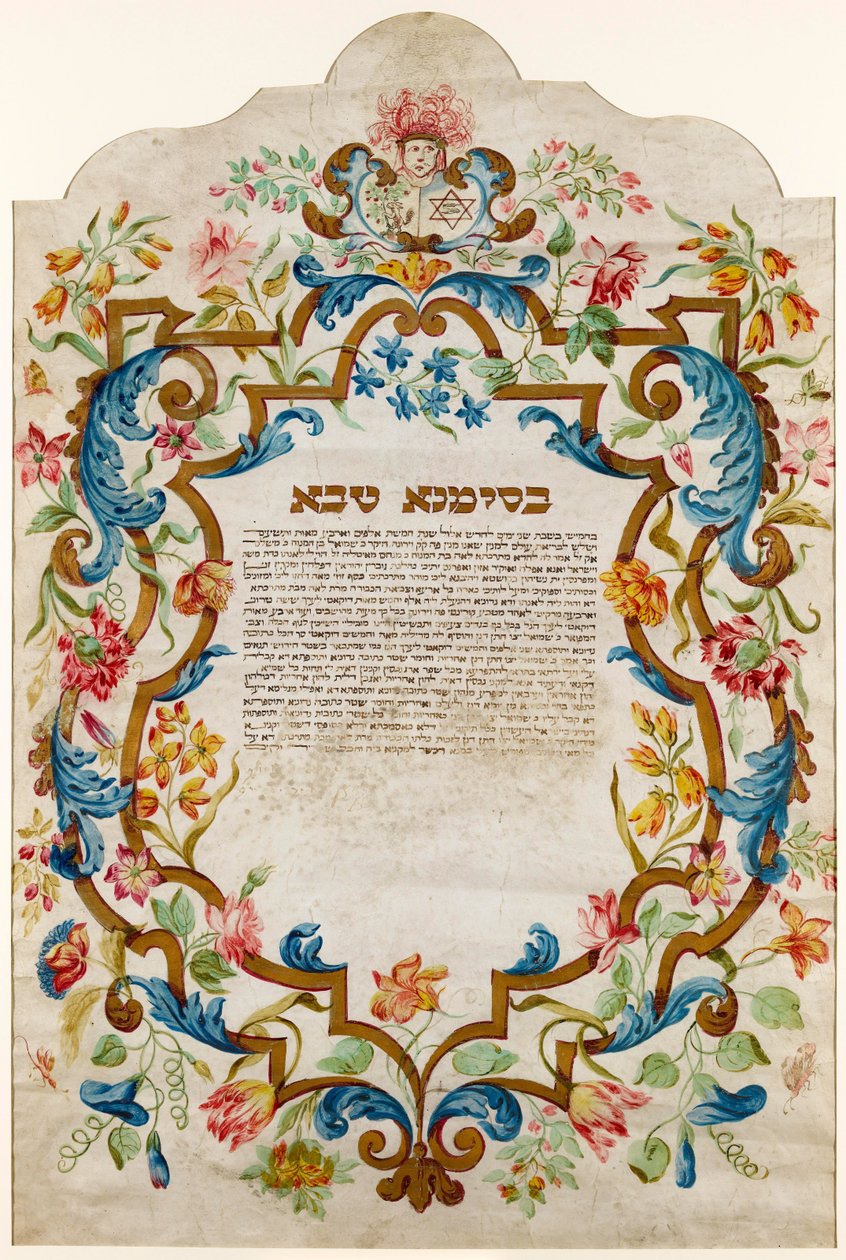 Contrato matrimonial de Unbekannt Unbekannt