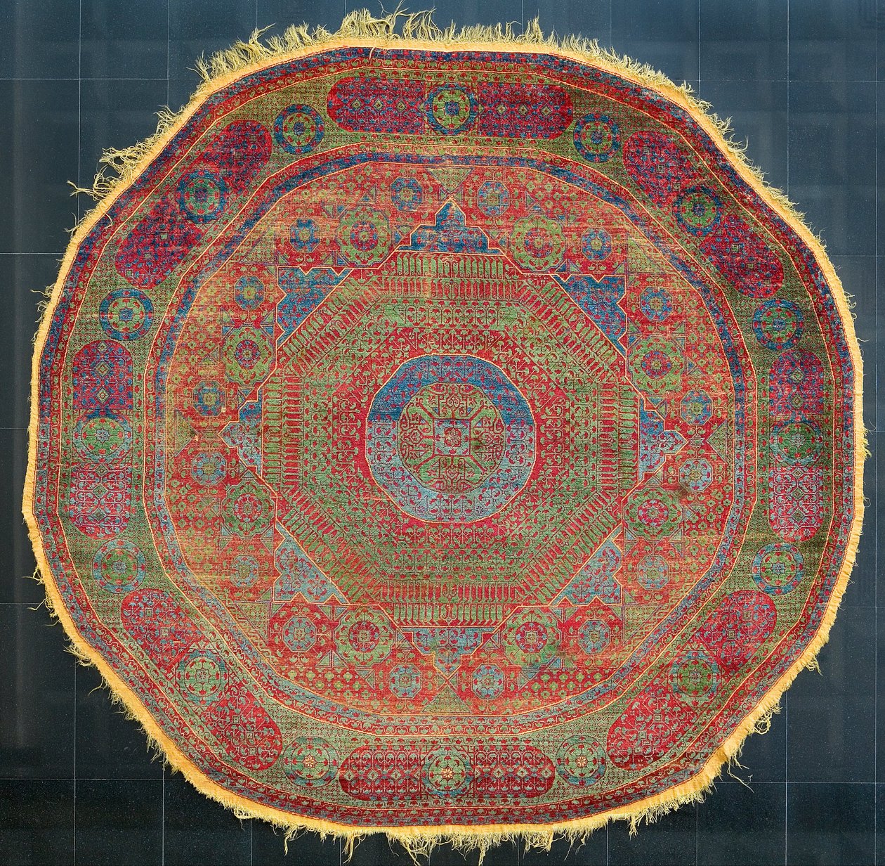Alfombra octagonal de Unbekannt Unbekannt