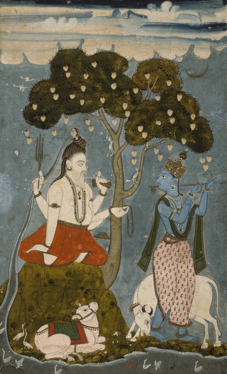 Shiva y Krishna de Unbekannt Unbekannt