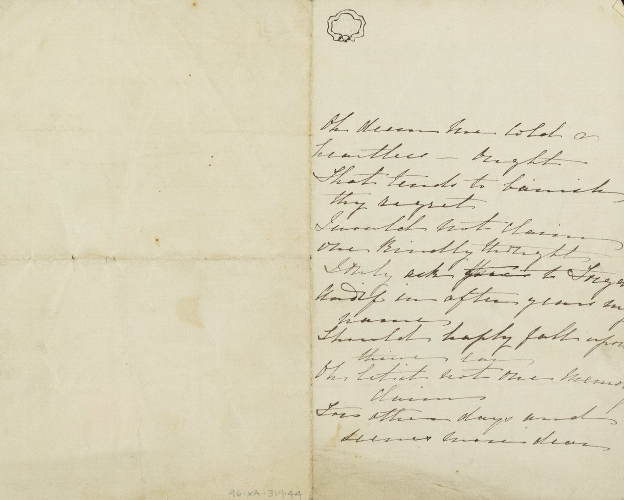 (Carta o poema) de Unbekannt Unbekannt
