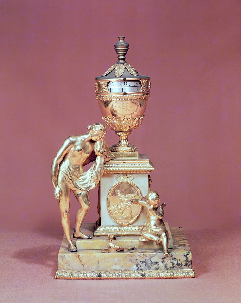 Reloj Venus, mármol y bronce dorado, por Matthew Boulton, Birmingham de Unbekannt Unbekannt