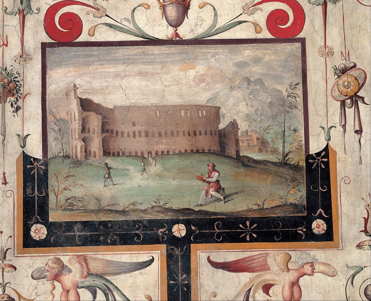Vista del Coliseo de Unbekannt Unbekannt