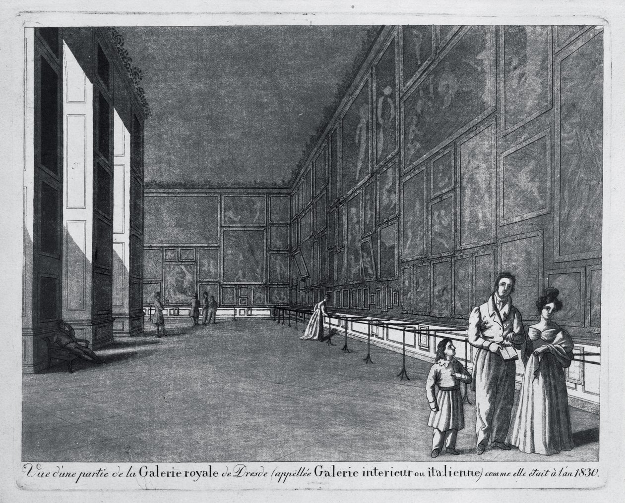 Vista de la Galería dentro de los antiguos establos en el Jüdenhofe de Unbekannt Unbekannt