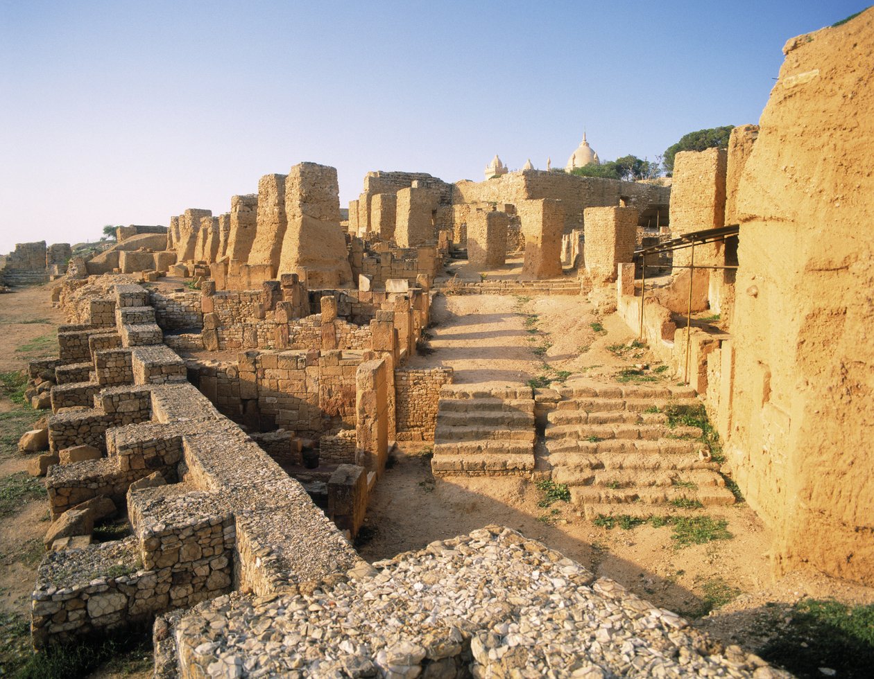 Vista de las ruinas de Unbekannt Unbekannt