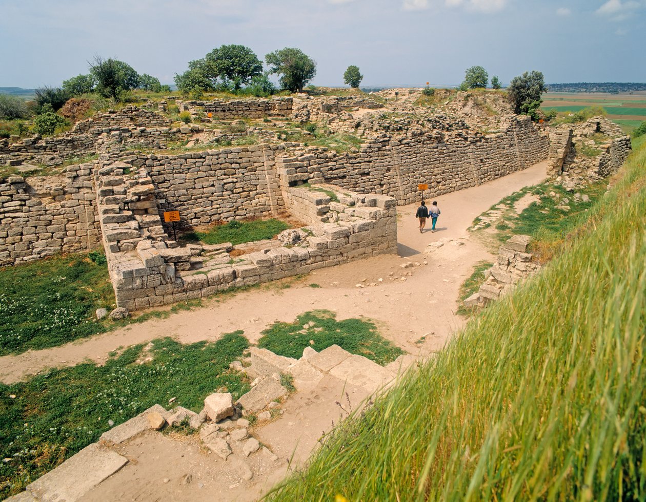 Vista de las ruinas de Unbekannt Unbekannt
